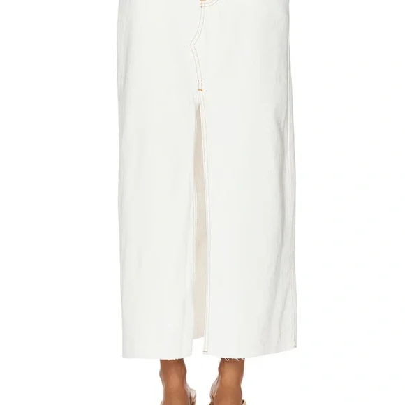 Lioness Super Sweet Maxi Skirt in Porcelain - M - Picture 3 of 6